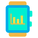 Free Smartwatch Analytics Analysis Icon