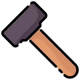 Free Smashing hammer  Icon
