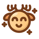 Free Smile Happy Deer Icon
