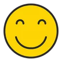 Free Artboard Smiling Face With Smiling Eyes Smile Icon