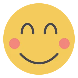 Free Smiling Face With Smiling Eye Emoji Icon