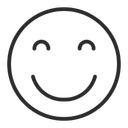 Free Artboard Smiling Face With Smiling Eyes Smile Icon