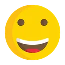 Free Grinning Face  Icon