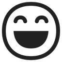 Free Face With Smiling Icon