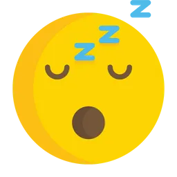Free Sleeping Face Emoji Icon
