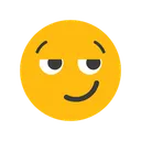 Free Smirking Face Emotion Emoticon Icon