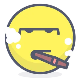 Free Smoker Emoji Icon