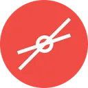 Free Snap Path Intersect Icon