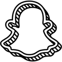 Free Snapchat Redes Sociais Midia Ícone
