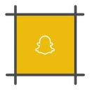 Free Snapchat  Icono