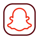 Free Snapchat Social Media Logo Icon
