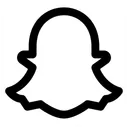Free Snapchat Social Media Logo Icon