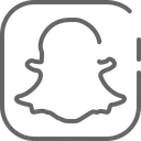 Free Snapchat Media Social Icon