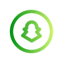 Free Snapchat Social Media Logo Icon