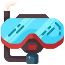 Free Snorkel Diving Goggles Diving Mask Icon
