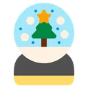 Free Snow Globe Souvenir Winter Snow Celebration Gift Icon