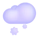 Free With Snow Color Icon