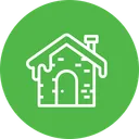 Free Snow House Fall Icon