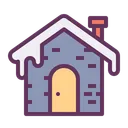 Free Snow House Fall Icon