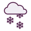 Free Snow Snowflake Cloud Icon