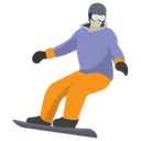 Free Snowboarding Ski Snowboard Winter Sports Icon