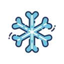 Free Snowflake Snowing Snow Icon