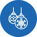 Free Snowflake Ball Christmas Icon