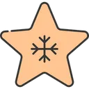 Free Snowflake Snow December Icon