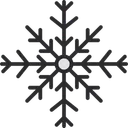 Free Snowflake Snow Weather Icon