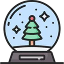 Free Snowglobe Crystal Ball Decoration Icon