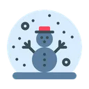 Free Snowglobe Decoration Christmas Icon