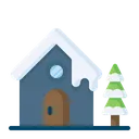 Free Snowhouse Snowfall Christmas Icon