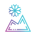 Free Snowing  Icon