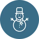 Free Snowman Winter Snow Icon