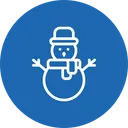 Free Snowman Christmas Xmas Icon