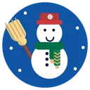 Free Snowman Christmas Winter Icon