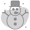 Free Snowman Christmas Winter Icon