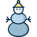 Free Snowman Christmas Snowman Snowperson Icon