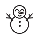 Free Christmas Outline Icon