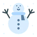 Free Snowman Holiday Decoration Icon