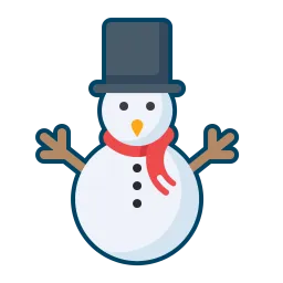 Free Snowman  Icon