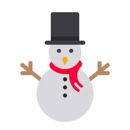 Free Snowman  Icon