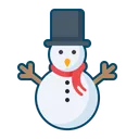 Free Snowman  Icon