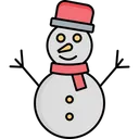 Free Snowman Christmas Winter Icon