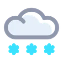 Free Snowy Winter Weather Icon