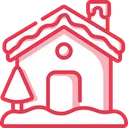 Free Snowy House  Icon