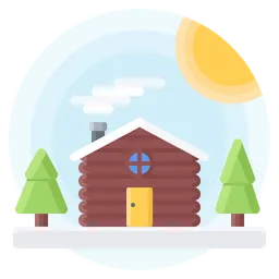 Free Snowy House  Icon