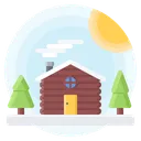 Free House Tree Sun Icon