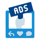 Free Social Media Advertising Social Media Campaign Icon