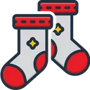 Free Christmas Sock New Year Icon
